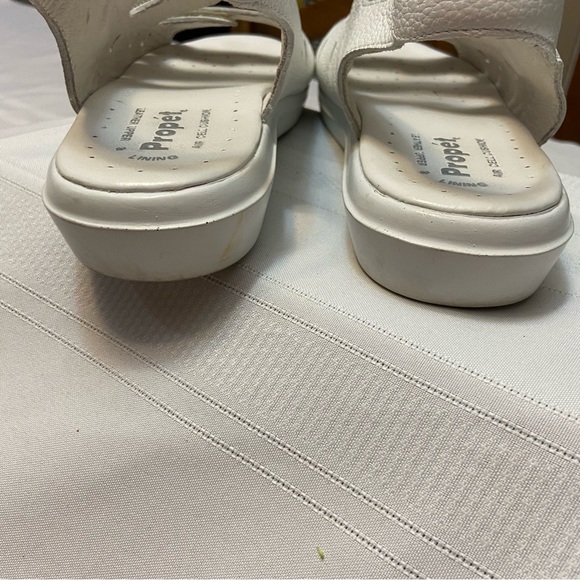 White Peeble Grain Womens Breeze Walker-Air Cell Cushion Insole -Size 9 EUC - Picture 7 of 8